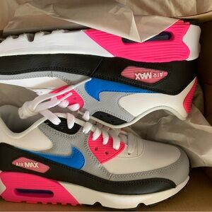 **Brand New** Nike Air Max Sneakers in White, Pink, and Blue
Big Kids